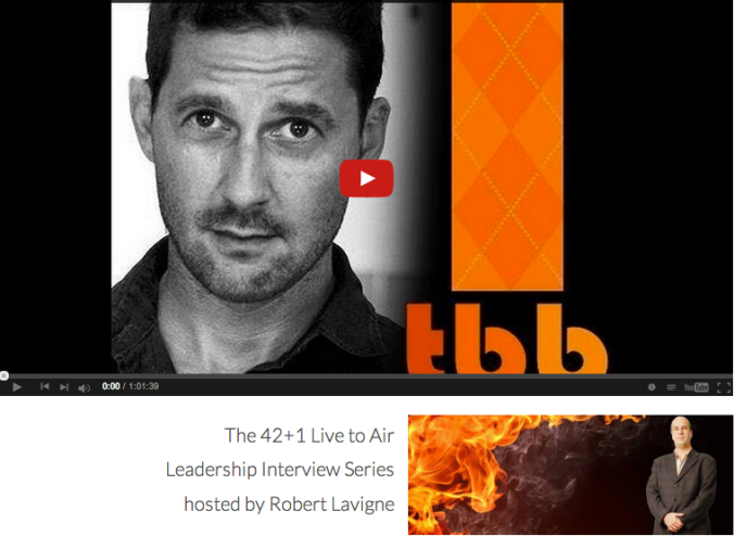 42+1 Live to Air Interview Series with Robert Lavigne